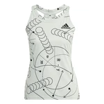 Dámské tílko adidas  Club Graphic Tank Linen Green M