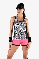 Dámské tílko Hydrogen  Chrome Tech Tank Top Black/White M