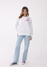 Folkstar Woman's Sweatshirt Embroidery