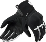 Rev'it! Gloves Mosca 2 Black/White 2XL Rękawice motocyklowe