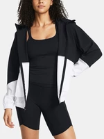 White-and-black women's sports jacket Under Armour ARMOURSPORT CARGO OS Jkt