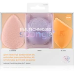 Real Techniques Sponge+ Glow Radiance sada aplikátorov(pre perfektný vzhľad)