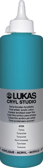Lukas Cryl Studio Farba akrylowa 500 ml Turquoise