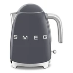 Rýchlovarná kanvica SMEG 50's Retro Style KLF03GREU, sivá, 1,7l