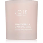 JOIK Home & Spa Strawberries & Sparkling Wine vonná sviečka 150 g