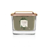 Yankee Candle Aromatická svíčka malá hranatá Vetiver & Black Cypress 96 g