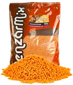 Benzar mix pelety fluo turbo pellet 800 g 1,6 mm - čokoláda pomeranč