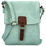 Dámská crossbody kabelka zelená - Paolo bags Oresta