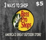 Bass Pro Shops $5 Gift Card US