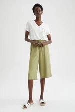 DEFACTO Relax Fit Viscose Capri Culottes