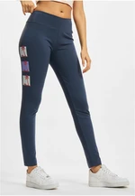 Women's Beaches Leggings Blue