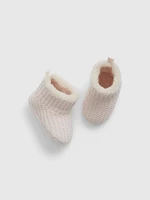 GAP Baby insulated sherpa booties - Girls