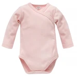 Pinokio Kids's Lovely Day Rose Wrapped Longsleeve Bodysuit