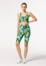 Bittersweet Paris Woman's Tropical Biker Shorts C-LPBS-Print BSP184