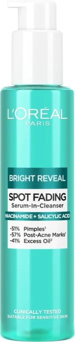 L'ORÉAL PARIS Bright Reveal čistiaci gél proti tmavým škvrnám, 150 ml