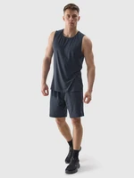 Men's quick-drying sports shorts 4F - denim