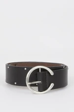 DEFACTO Women's Faux Leather Casual Belt