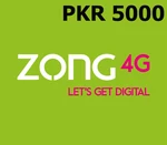 Zong 5000 PKR Mobile Top-up PK