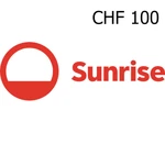 Sunrise 100 CHF Gift Card CH