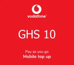 Vodafone 10 GHS Mobile Top-up GH