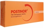 POSTINOR 750 mcg 2 neobalené tablety