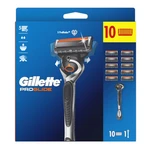 Gillette Holiaci strojček ProGlide Flexball + 10 náhradných hlavíc