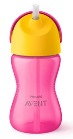 PHILIPS AVENT Hrnček so slamkou od 12. mesiacov - dievča 300 ml