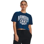 Women's T-shirt Under Armour Collegiate Crest Crop SS