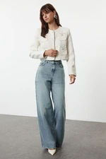 Trendyol Blue High Waist Extra Wide Leg Palazzo Jeans