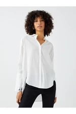 LC Waikiki Plain Long Sleeve Poplin Women's Shirt