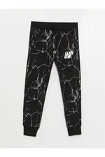 LC Waikiki Printed Boys' Jogger Sweatpants with Elastic Waist