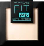 MAYBELLINE NEW YORK Fit Me Powder 105 Natural Ivory rozjasňující pudr 9 g