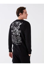 LC Waikiki Crew Neck Long Sleeve Printed Men's Sweatshirt