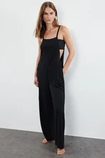 Trendyol Black Woven Overalls