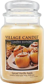 Village Candle Vonná svíčka ve skle Spiced Vanilla Apple 602 g