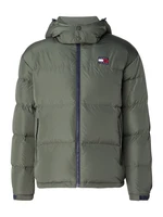 Tommy Jeans Bunda - TJM ALASKA PUFFER zelená