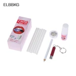 Tooth Gem Set White Dental Jewelry Beautiful Easy To Remove Easy To Install Sturdy DIY Tooth Gem Set With Curing Light And Glue