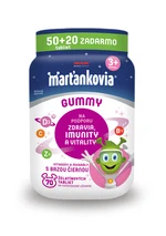 Marťankovia Gummy s bazou čiernou 50+20tbl.