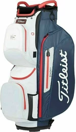 Titleist Cart 15 StaDry Navy/Alb/Roșu Sac de golf pentru cărucior