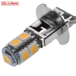 1/2 Pcs H3 LED Bulb 5050 9SMD Warm White For Car Auto Fog DRL Driving Light Or Flashlight Torches Head Lamp PK22S 6V 6 Volt DC