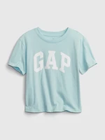 GAP Dětské tričko Logo short sleeve t-shirt - Holky