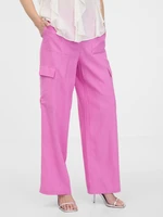 Orsay Pink women's wide trousers - Women's