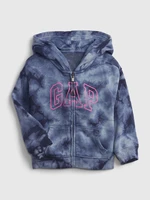 GAP Children's Sweatshirt Logo Tie-Dye Hoodie - Girls