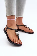 Women's Flat Sandals Ipanema Class Blow Up Sandal Fem Black