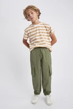 DEFACTO Boys Cargo Jogger Cuff Parachute Trousers