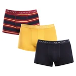 3PACK men's boxers Gant multicolored