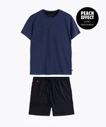 Men's pyjamas ATLANTIC - navy blue