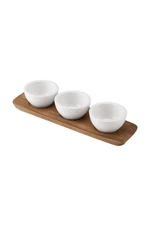 Villeroy & Boch sada dip misek s podšálkem Artesano Original (3-pack)