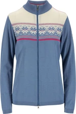 Dale of Norway Liberg Womens Jacket Blue Shadow/Off White S Jumper