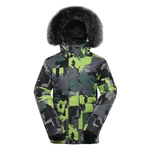 Children's jacket with PTX membrane ALPINE PRO WERDO smoked pearl variant pa